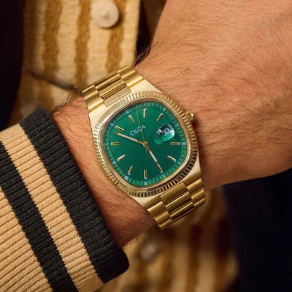 Archer Square Steel Watch