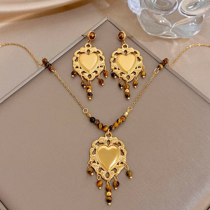 Gracie Heart Jewelry Set