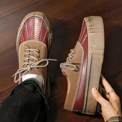 Miles Minimal Leather Sneakers