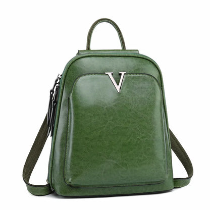 Everly Genuine Leather Backpack