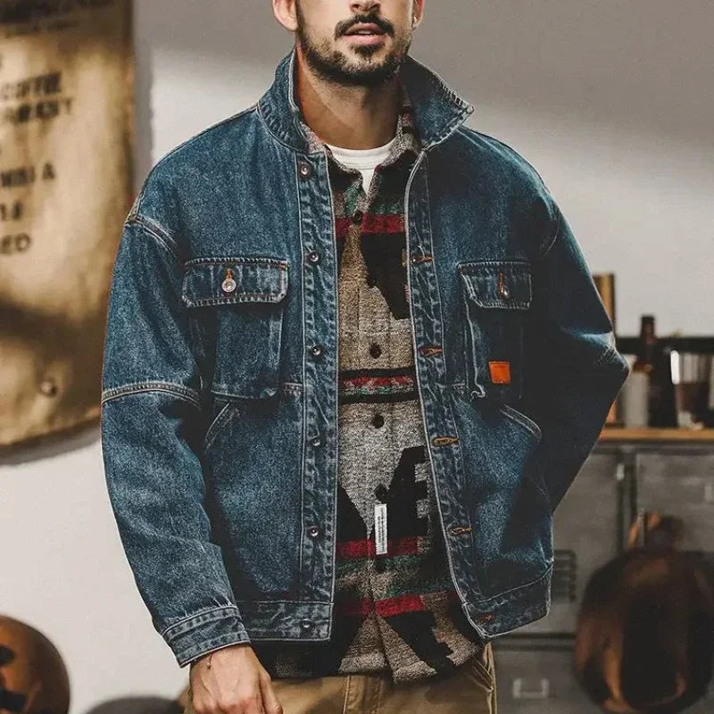 Jasper Washed Denim Jacket