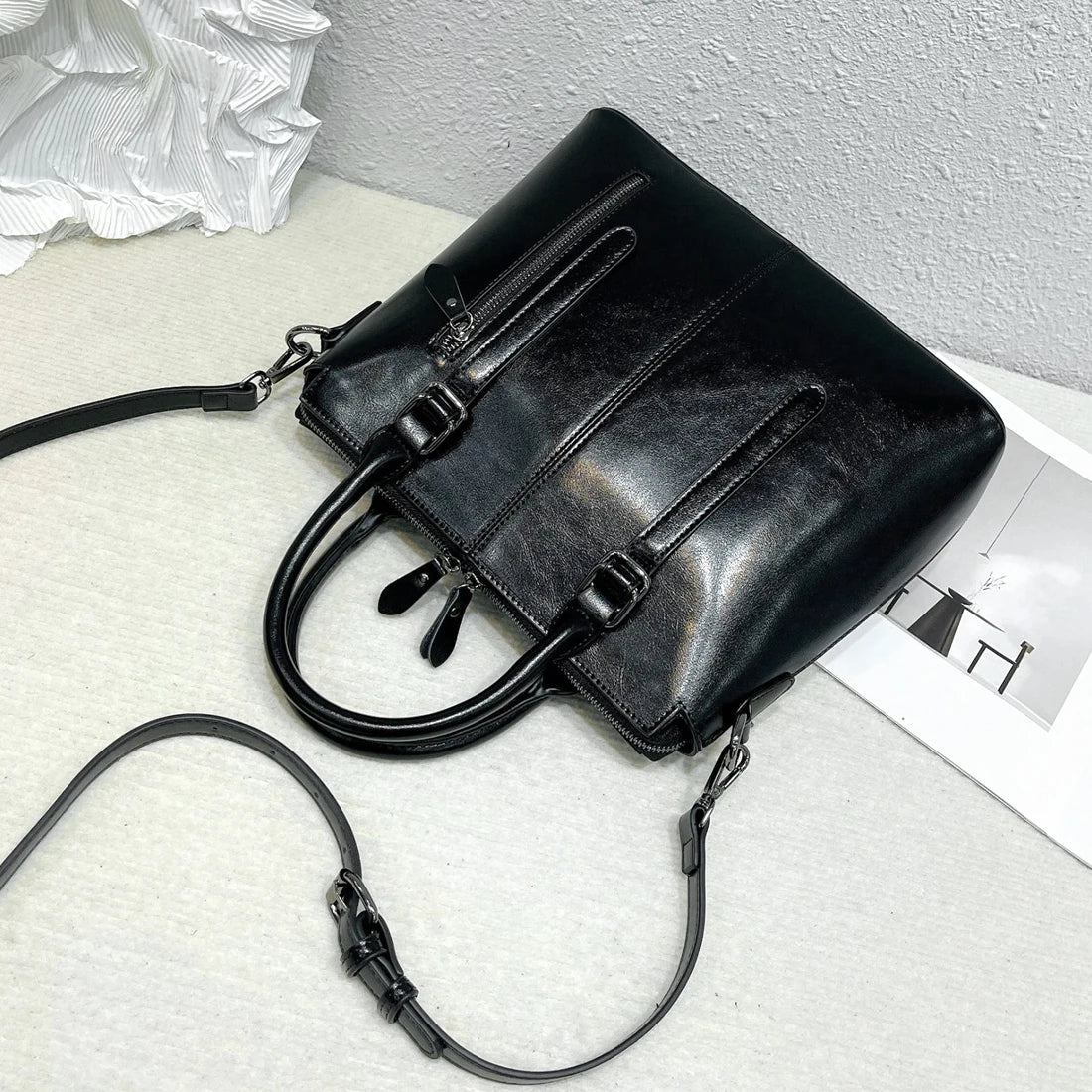 Yardley Genuine Leather Handbag