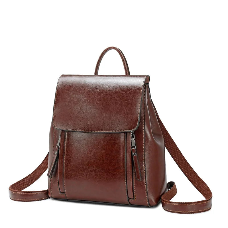 Ainsley Genuine Leather Backpack