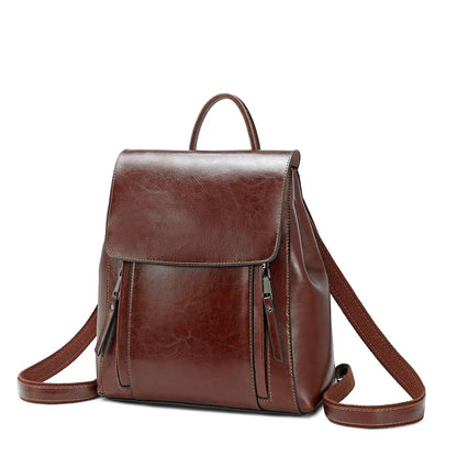 Ainsley Genuine Leather Backpack