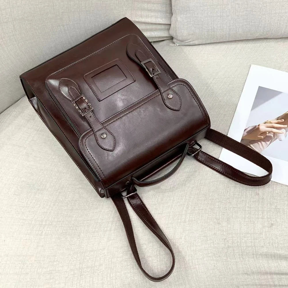 Elowen Genuine Leather Backpack