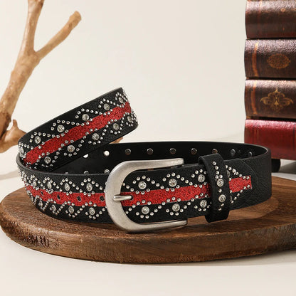 Sierra Studded Western Belt