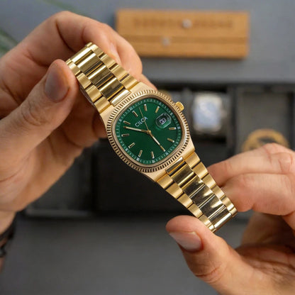 Archer Square Steel Watch
