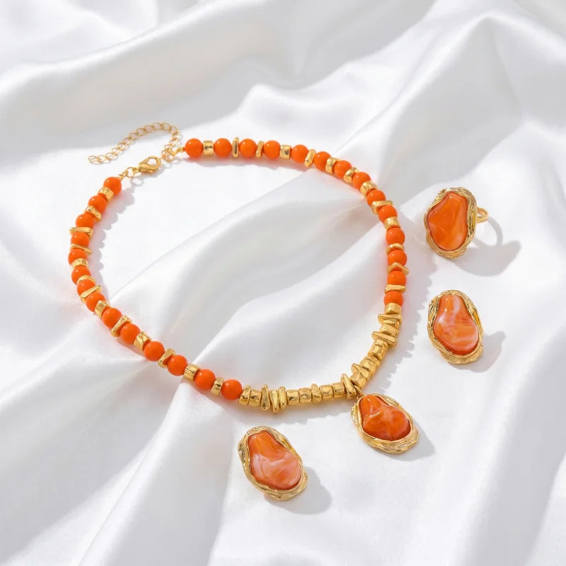Cortina Acrylic Jewelry Set