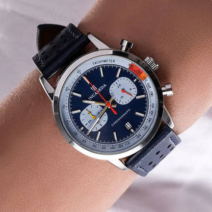 Brennan Leather Chrono Watch