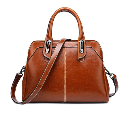 Ophelia Genuine Leather Handbag