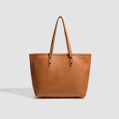 Mireille Ivory tote and pouch