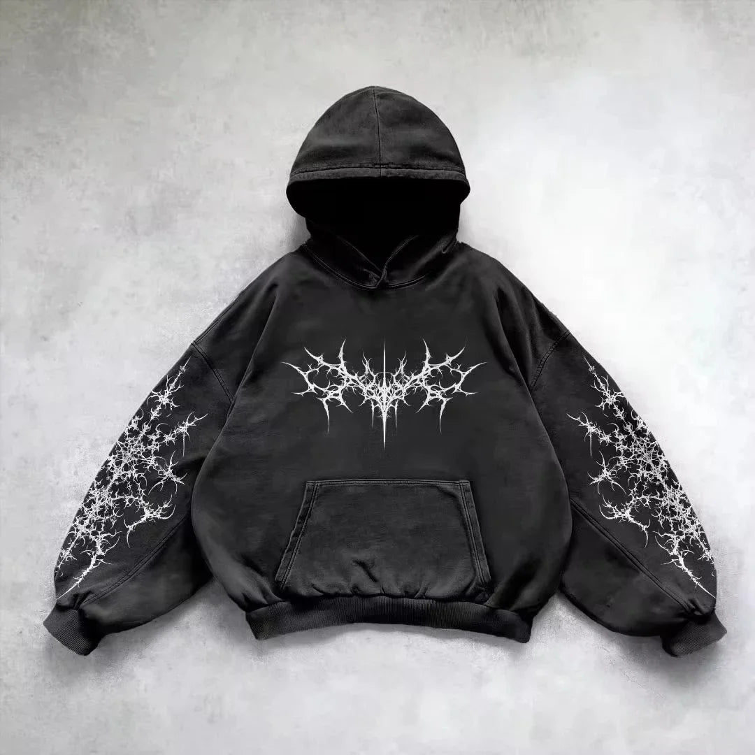 Raven Graphic Hoodie