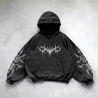 Raven Graphic Hoodie