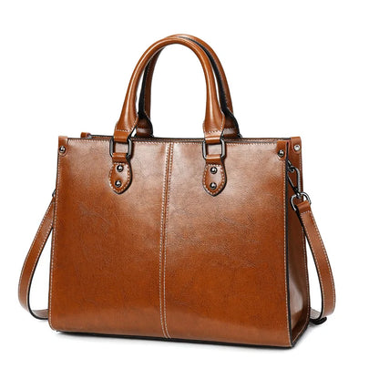 Tamsin Genuine Leather Tote