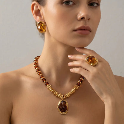 Cortina Acrylic Jewelry Set