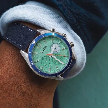 Solano Chrono Leather Watch