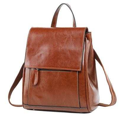 Ashby Genuine Leather Backpack