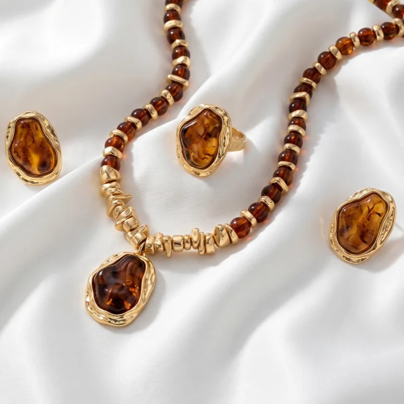 Cortina Acrylic Jewelry Set