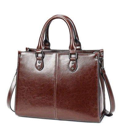 Tamsin Genuine Leather Tote