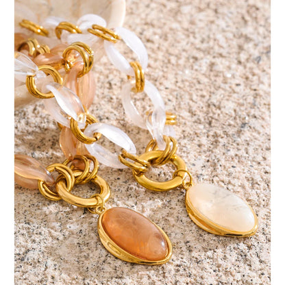 Lark statement necklace