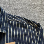 HUDSON STRIPED DENIM SHIRT