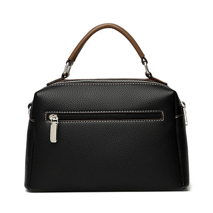 Genevieve genuine cowhide leather tote