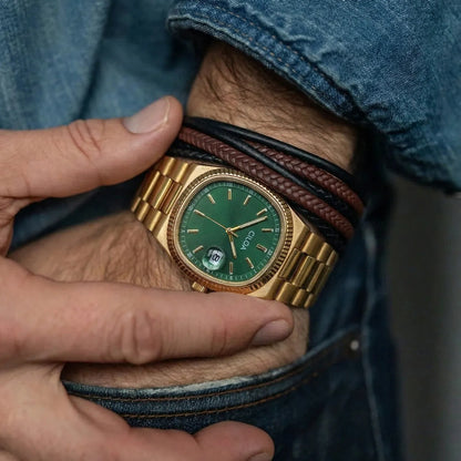 Archer Square Steel Watch