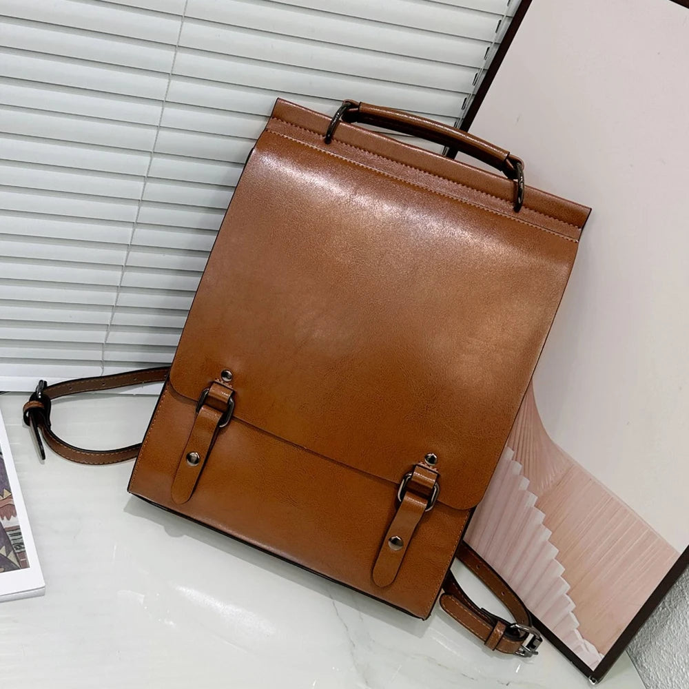 Cordelia Genuine Leather Backpack