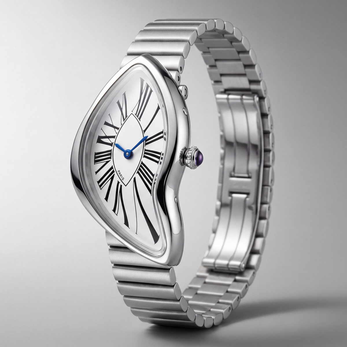 Belmont Sculpted Dial Watch