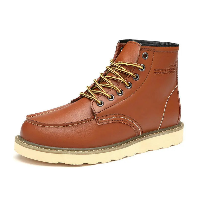 Ridgeway Moc-Toe Leather Boots