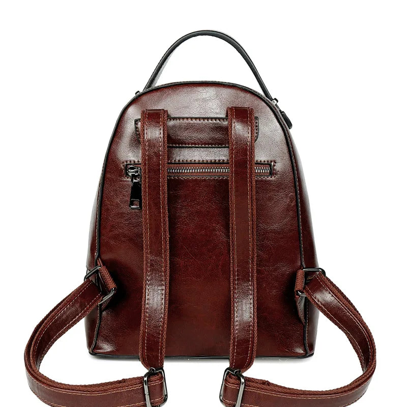 Linden Genuine Leather Backpack