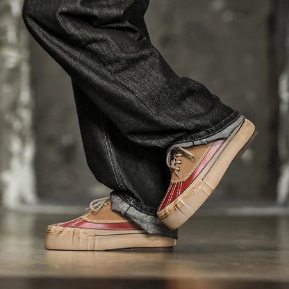 Miles Minimal Leather Sneakers