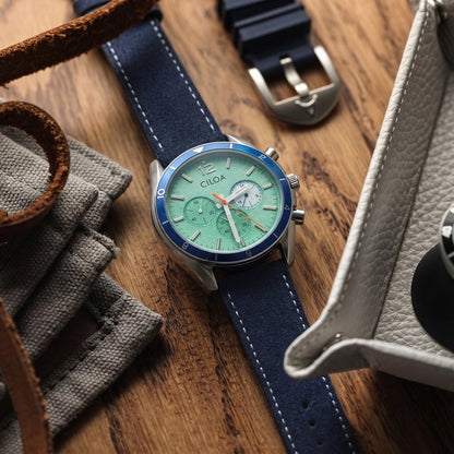 Solano Chrono Leather Watch