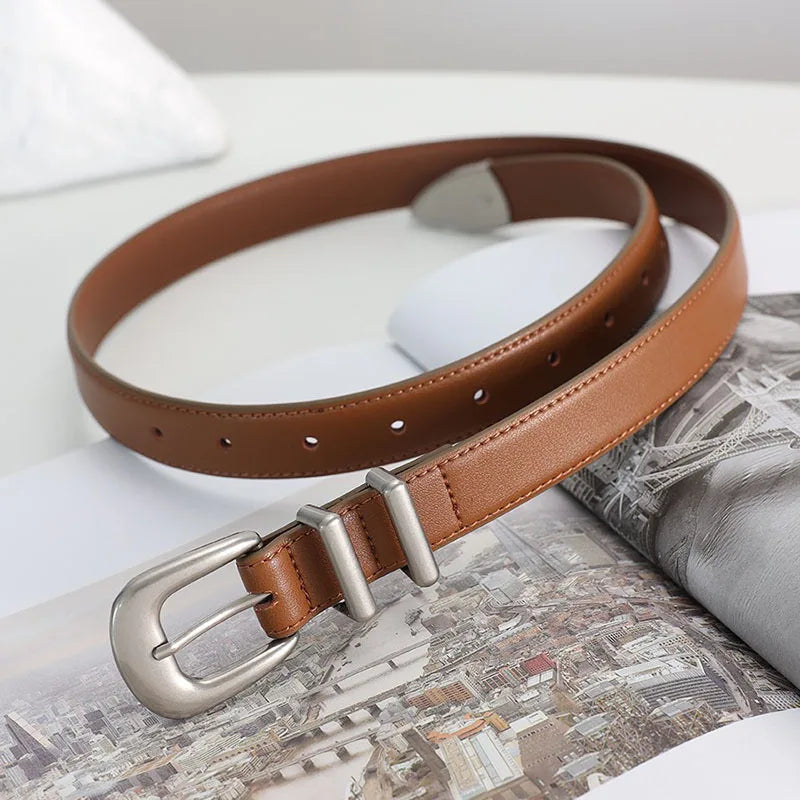 Wilder Silver Buckle Belt
