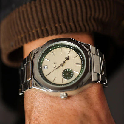 Larkin Cream Subdial Watch