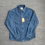 HUDSON STRIPED DENIM SHIRT