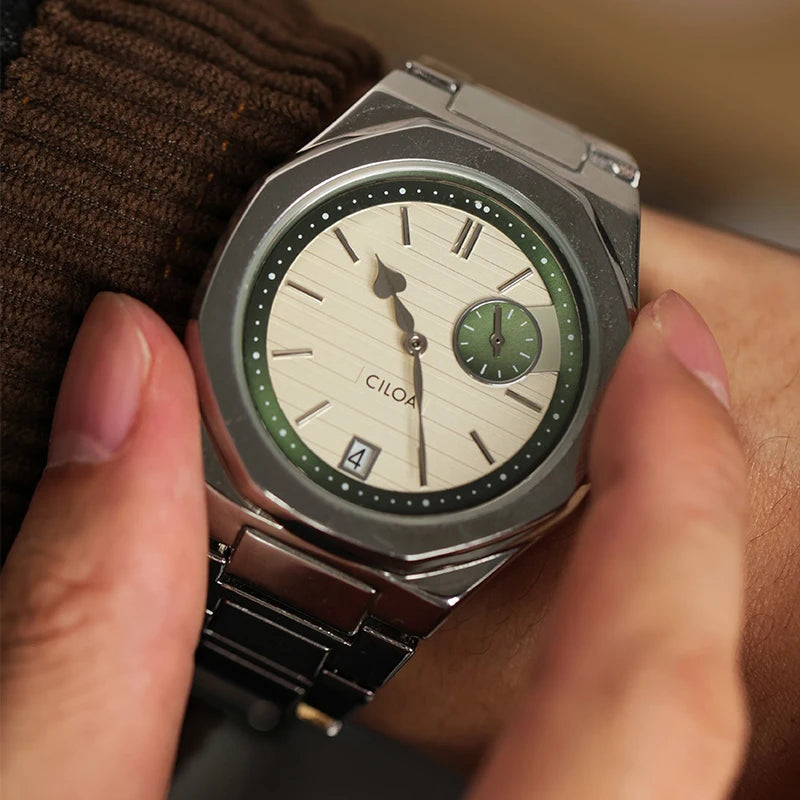 Larkin Cream Subdial Watch