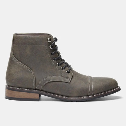 Hartley Cap-Toe Ankle Boots