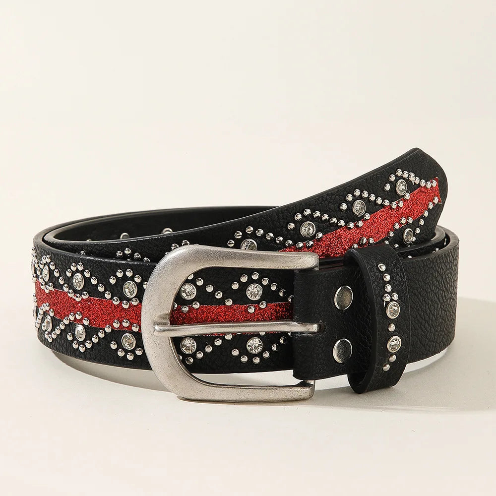 Sierra Studded Western Belt
