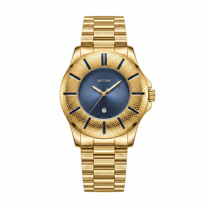 Foster Textured Bezel Watch