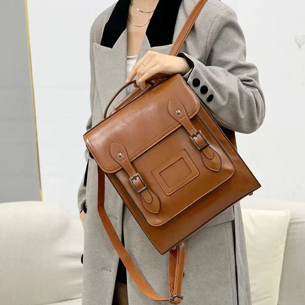 Elowen Genuine Leather Backpack