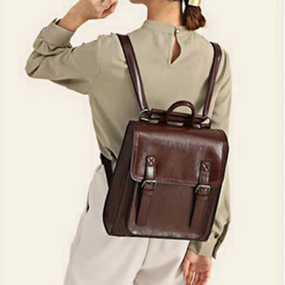 Tenley Genuine Leather Backpack