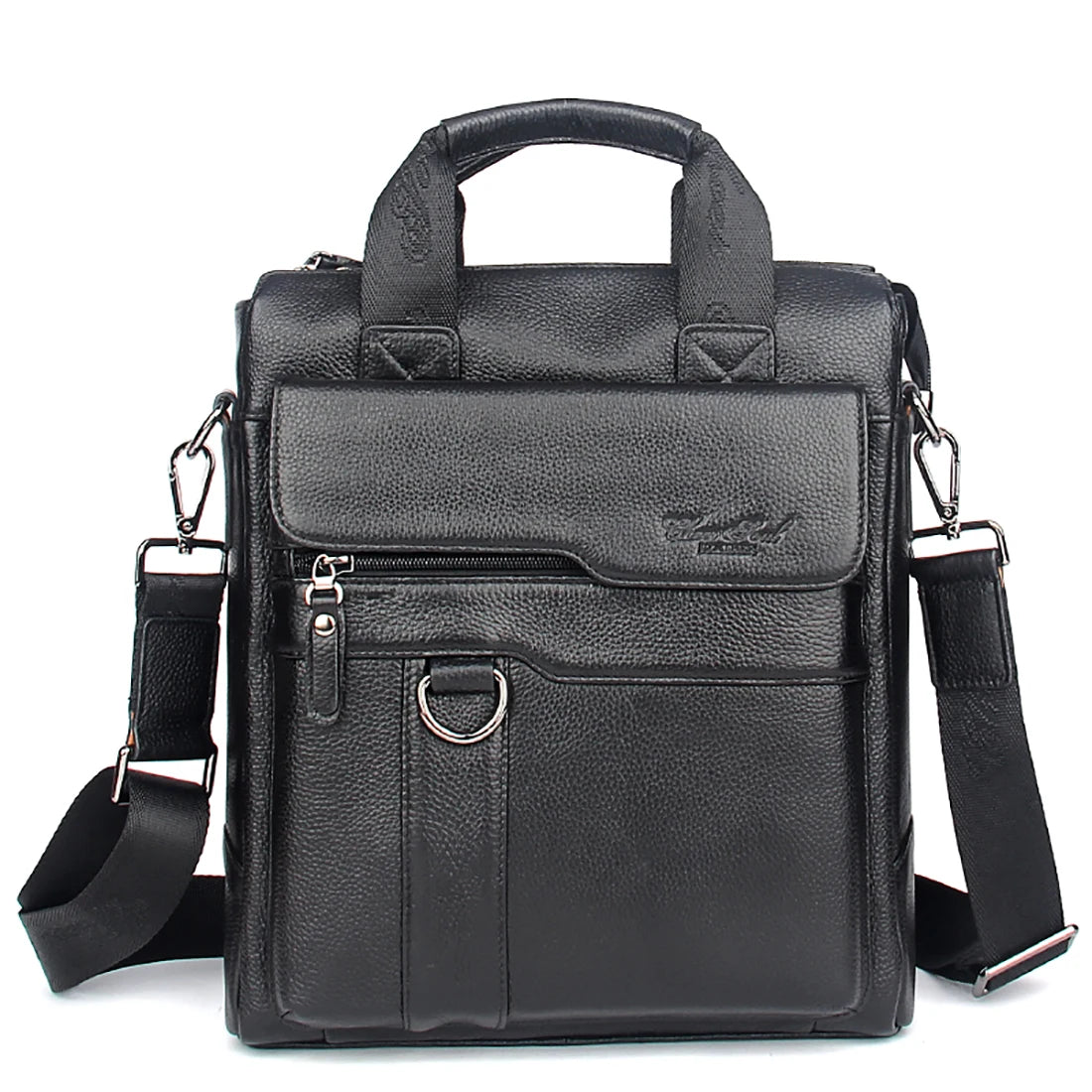 Thatcher Genuine Leather Messenger Bag