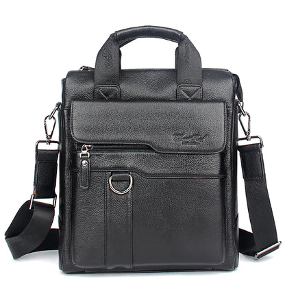 Thatcher Genuine Leather Messenger Bag