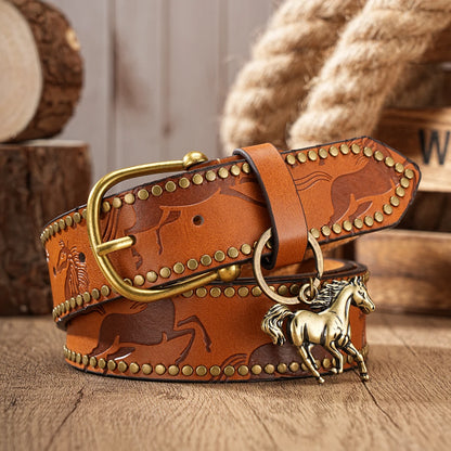 Laredo Western Rivet Belt
