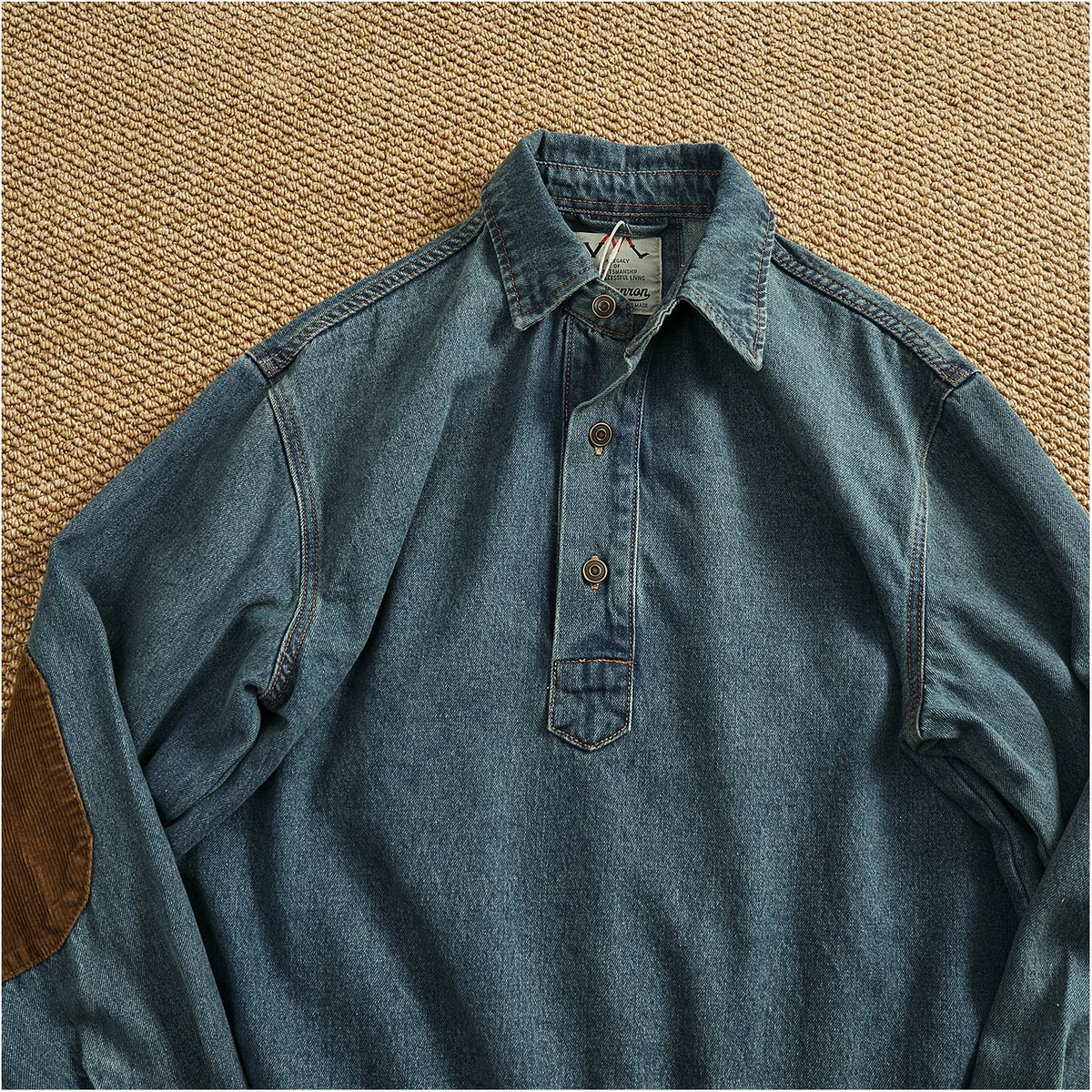 Wyatt Corduroy Denim Shirt