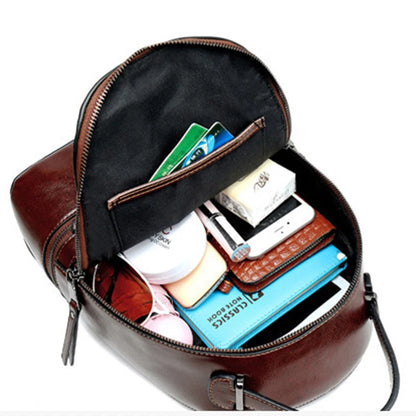Linden Genuine Leather Backpack