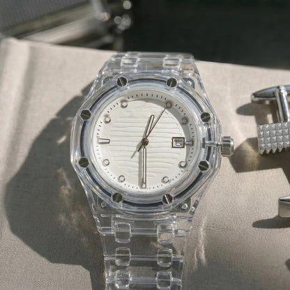 Lucent Clear Resin Watch