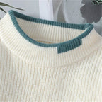 ARLO PATCHWORK KNIT CREW