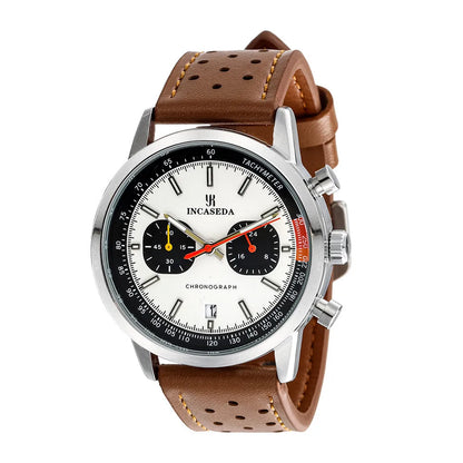 Brennan Leather Chrono Watch